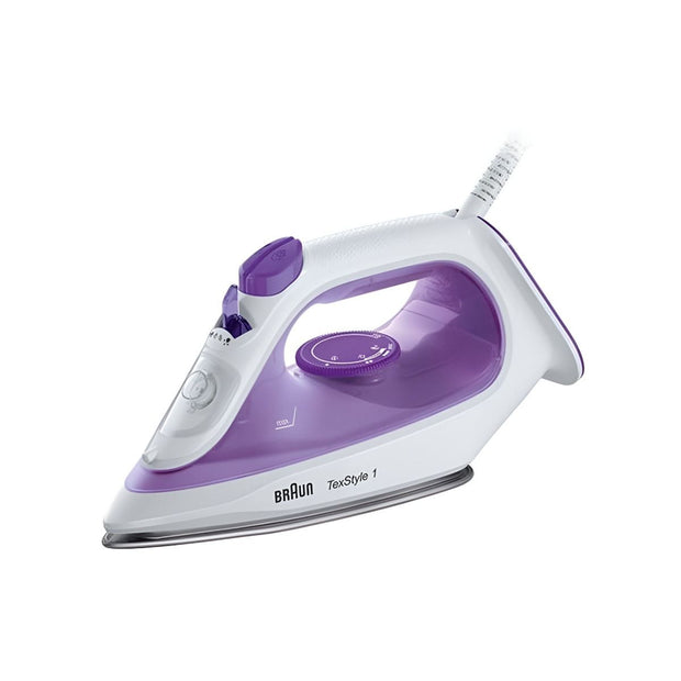 Braun Texstyle 1 Iron  2000 Watt White/purple- SI1080VI