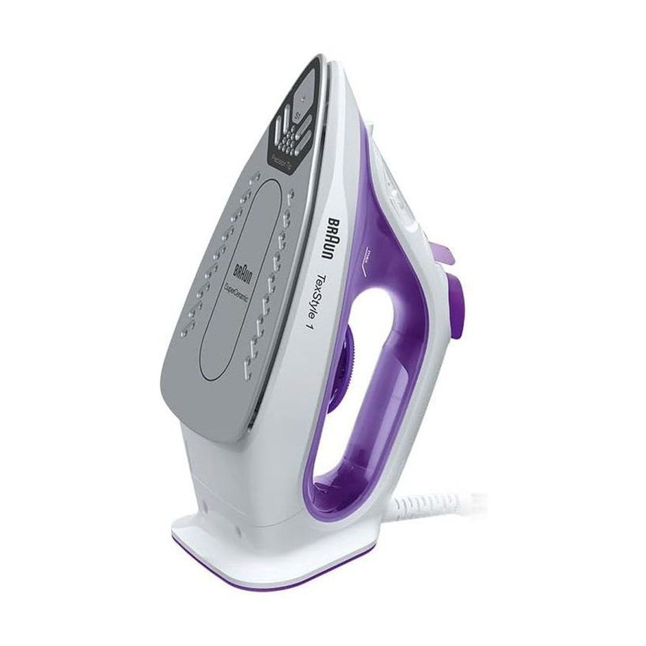 Braun Texstyle 1 Iron  2000 Watt White/purple- SI1080VI