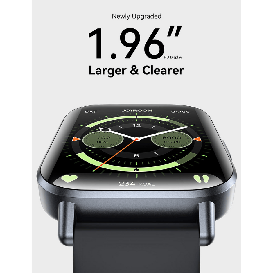 Joyroom Fit-Life Series Smart Watch 1.96 Inch Space Grey - JR-FT3S