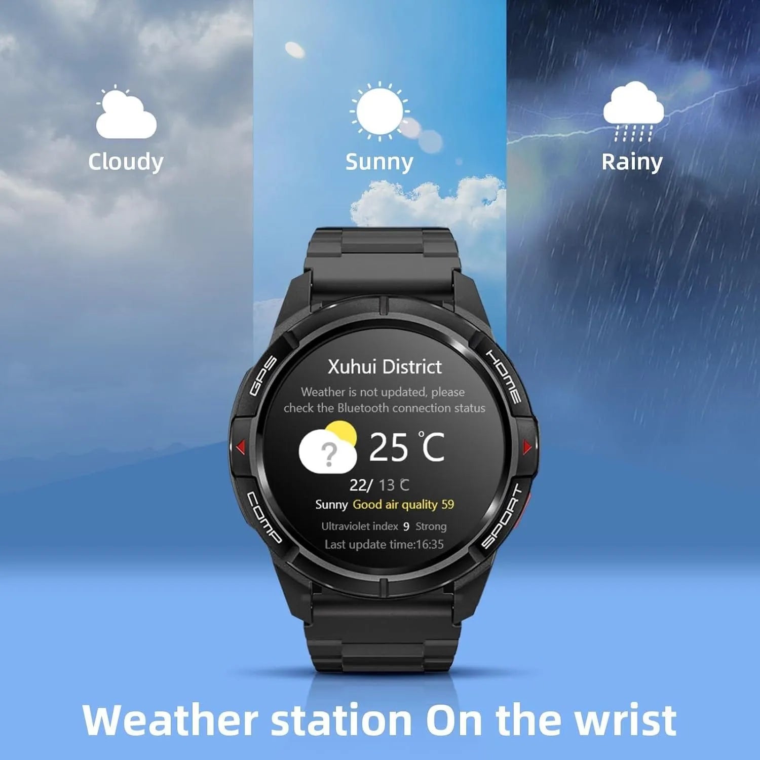 Mibro Smart Watch GS Active - 1.3 Inch Amoled - Black