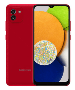SAMSUNG A03 4/128 Red RS Store rs-store أر اس ستور RS Store rs-store أر اس ستور