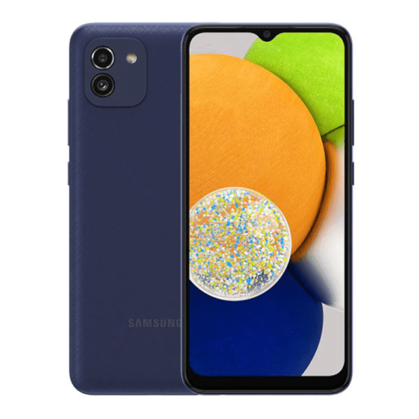 SAMSUNG A03 4/128 Blue RS Store rs-store أر اس ستور RS Store rs-store أر اس ستور