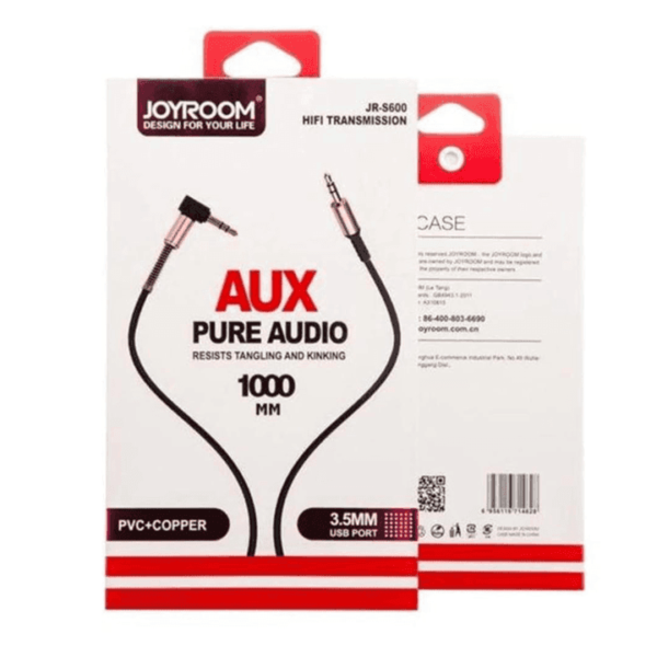 JOYROOM AUDIO CABLE JR-S600JOYROOM AUDIO CABLE JR-S600JOYROOM AUDIO CABLE JR-S600JOYROOM AUDIO CABLE JR-S600رJOYROOM AUDIO CABLE JR-S600