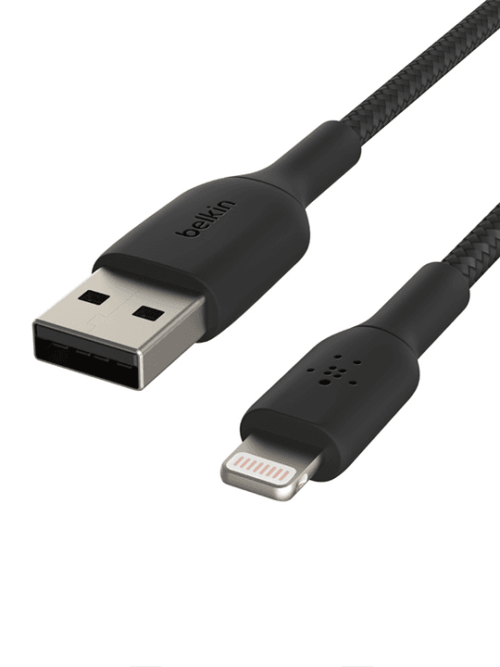 Belkin BOOSTCHARGE Lightning To Usb-A Cable BlackBelkin BOOSTCHARGE Lightning To Usb-A Cable BlackBelkin BOOSTCHARGE Lightning To Usb-A Cable Black