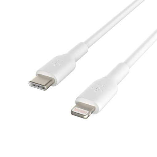 Belkin BOOSTCHARGE USB-C to Lightning Cable 1m WhiteBelkin BOOSTCHARGE USB-C to Lightning Cable 1m WhiteBelkin BOOSTCHARGE USB-C to Lightning Cable 1m White