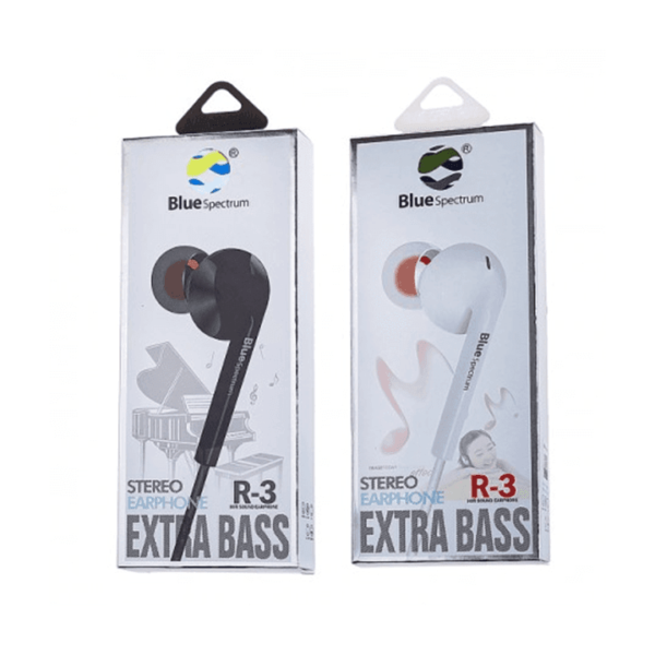 BLUE SPECTRUM EARPHONE R-3 White