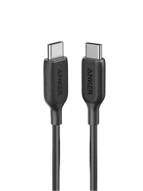 anker powerline III usb-c to usb-c cable - Blackanker powerline III usb-c to usb-c cable - Blackanker powerline III usb-c to usb-c cable - Black