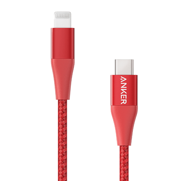 anker power line + II usb-c cable with lightning connector REDanker power line + II usb-c cable with lightning connector REDanker power line + II usb-c cable with lightning connector RED