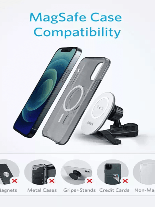 Anker PowerWave Magnetic Car Charging MountAnker PowerWave Magnetic Car Charging MountAnker PowerWave Magnetic Car Charging Mount