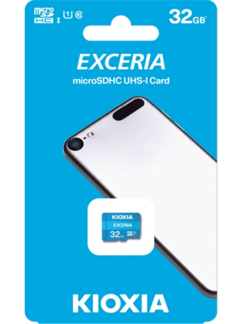 Kioxia microSD Memory Card 32GBKioxia microSD Memory Card 32GBKioxia microSD Memory Card 32GB