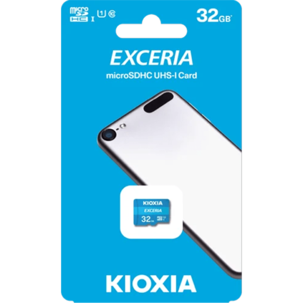 Kioxia microSD Memory Card 32GBKioxia microSD Memory Card 32GBKioxia microSD Memory Card 32GB