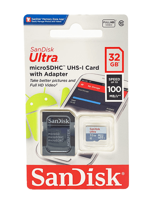 SanDisk Ultra microSDHC - 32GBSanDisk Ultra microSDHC - 32GBSanDisk Ultra microSDHC - 32GB