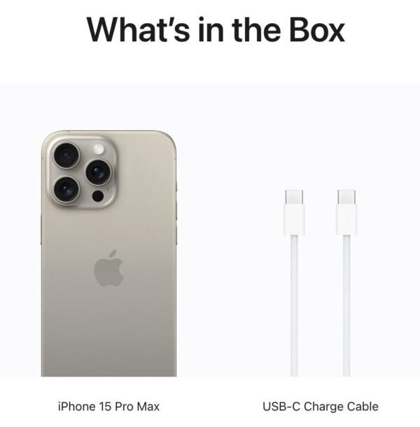 iPhone 15 Pro Max 256G Natural Titanium
