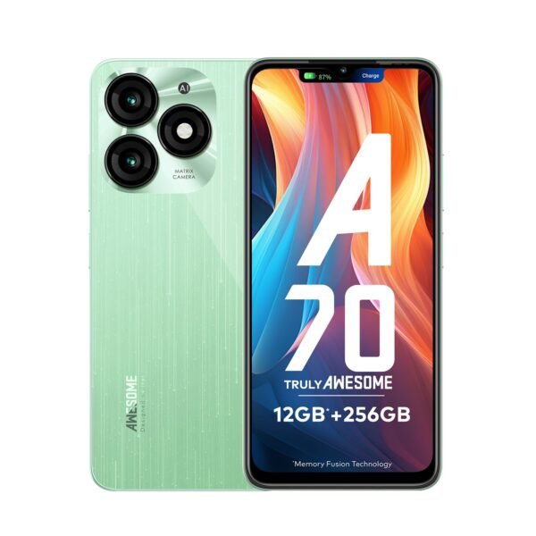 Itel A70 4+8G 256G green
